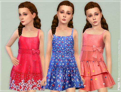 Girls Dresses Collection P134
