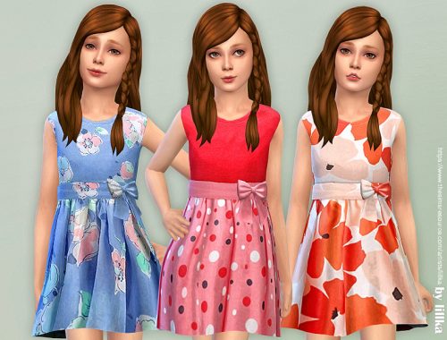 Girls Dresses Collection P139