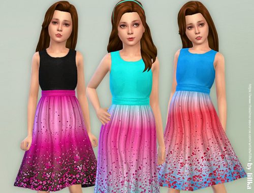 Girls Dresses Collection P140