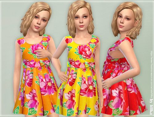 Girls Dresses Collection P141