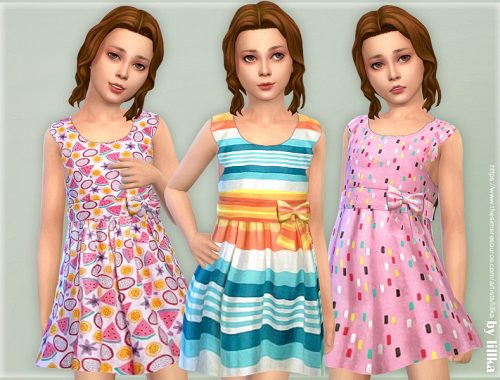 Girls Dresses Collection P142