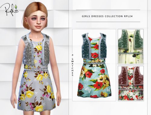 Girls Dresses Collection RPL24 - Laundry Day