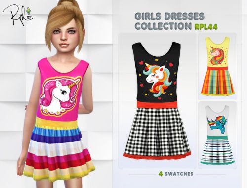 Girls Dresses Collection RPL44