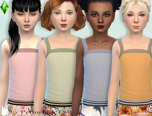 Girls Skort and Tank Set