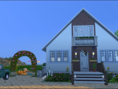 Girly Floral House (No CC)