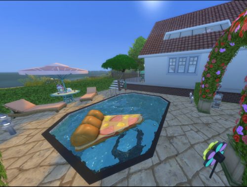 Girly Floral House (No CC)
