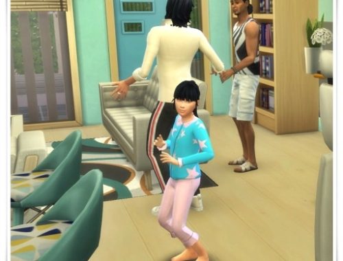 Girly Pajama for Kids at Birksches Sims Blog