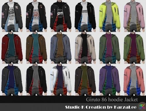 Giruto 86 Hoodie Jacket at Studio K-Creation