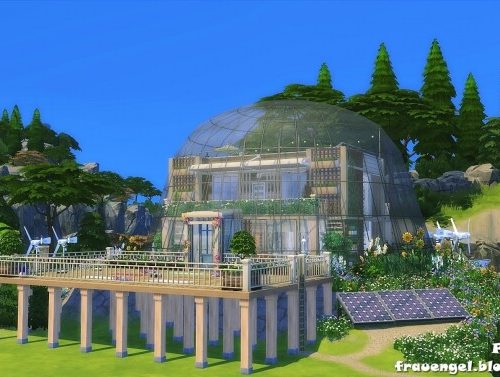 Glass Dome Eco House at Frau Engel