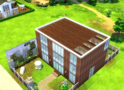 Glass Palace (NO CC) by valbreizh at Mod The Sims