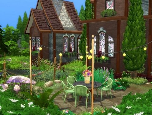 Glimmer Cottage by Cassie Flouf at L’UniverSims