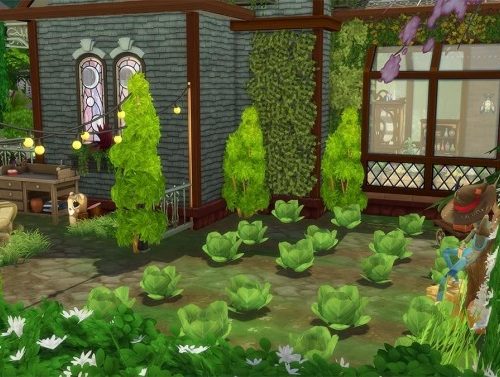 Glimmer Cottage by Cassie Flouf at L’UniverSims