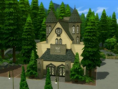 Glimmerbrook renovation #1 | Restricted Section Library by iSandor at Mod The Sims