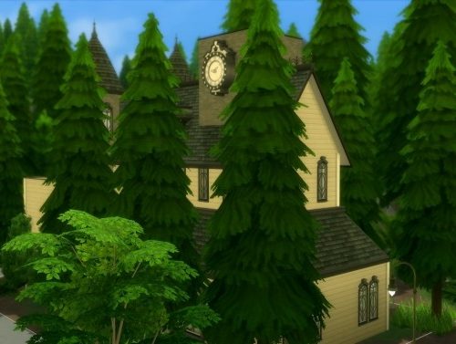 Glimmerbrook renovation #1 | Restricted Section Library by iSandor at Mod The Sims