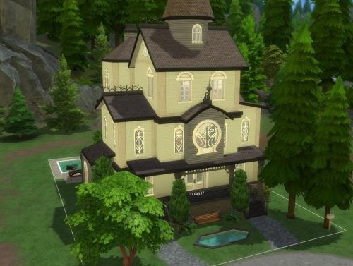 Glimmerbrook renovation #6 | Creek Side Corner by iSandor at Mod The Sims