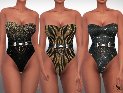 Glitter Body And Swimsuits