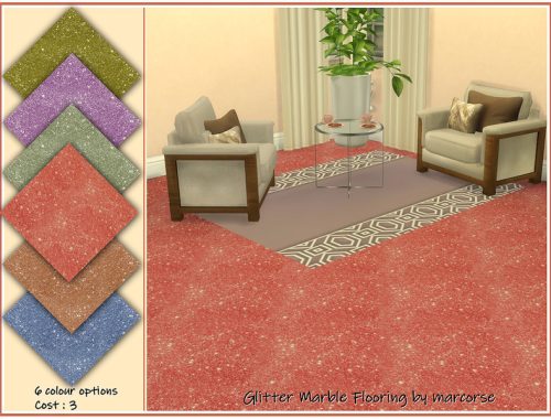Glitter Marble Flooring by marcorse