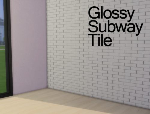 Glossy Subway Tile