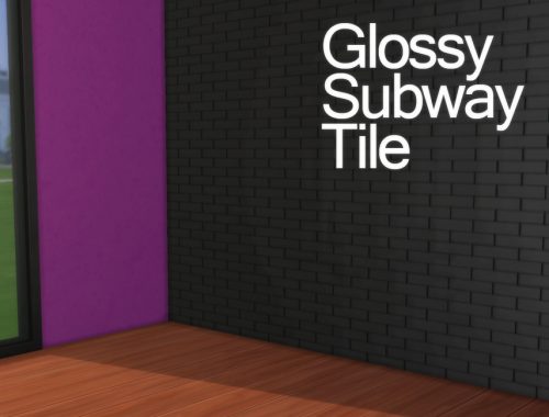 Glossy Subway Tile
