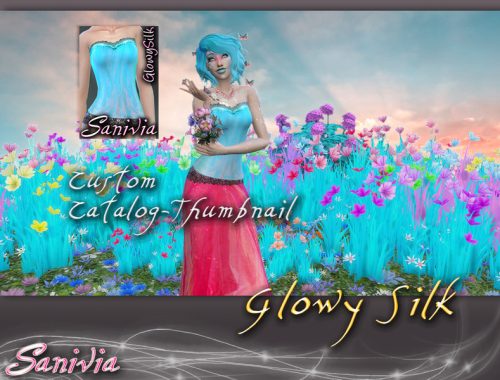 Glowy Silk Top