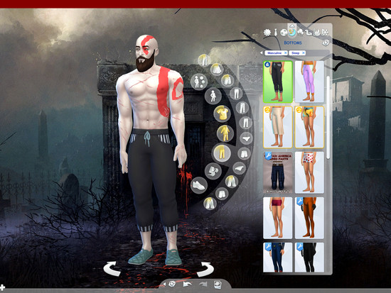 God of War Kratos tattoo
