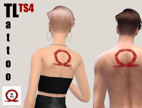 God of War Tattoo BACK