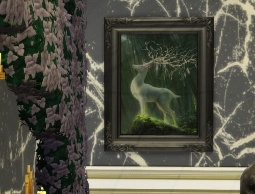 Gods and Deers Art Canvas at Anna Quinn Stories