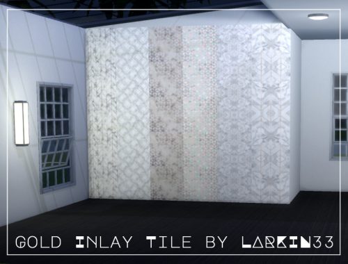 Gold Inlay Tile