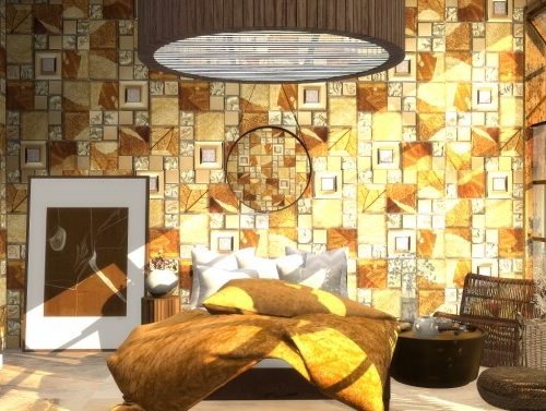 Gold tile pack revamp at Simspiration Builds