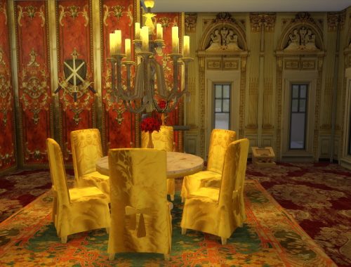 Golden Palace Walls at Anna Quinn Stories