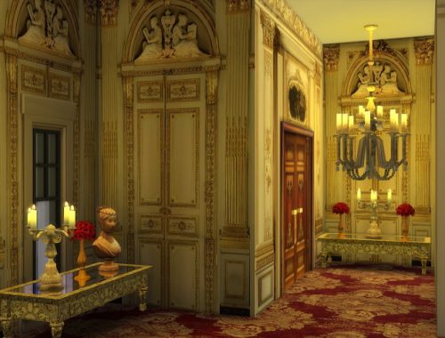 Golden Palace Walls at Anna Quinn Stories