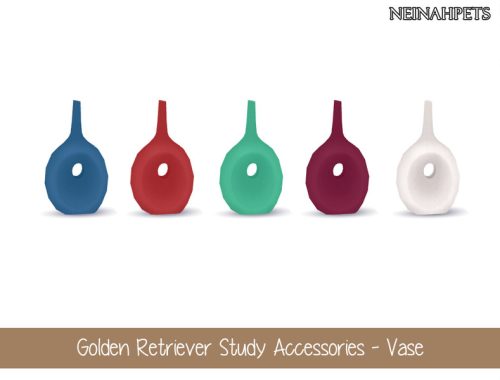Golden Retriever Study Accessories Collection {MESH REQUIRED}