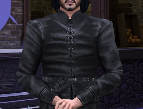 GoT The Night’s Watch Take The Black Jon Snow Outfit by HIM666 at Mod The Sims