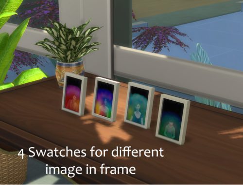 Goth Family Kirlian Aura Portraits In Frame