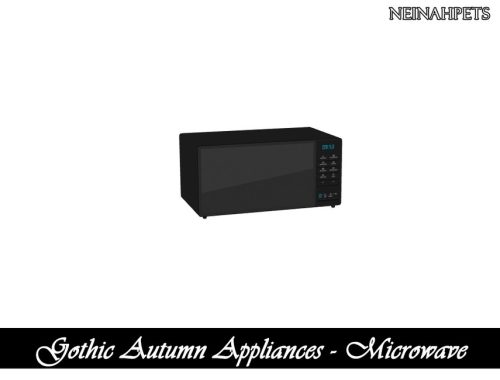 Gothic Autumn Appliances {Mesh Required}