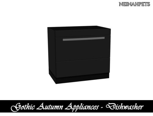 Gothic Autumn Appliances {Mesh Required}