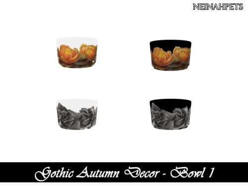 Gothic Autumn Decor {Mesh Required}