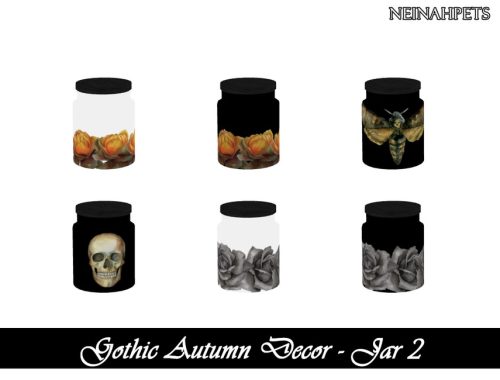 Gothic Autumn Decor {Mesh Required}