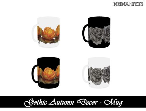Gothic Autumn Decor {Mesh Required}
