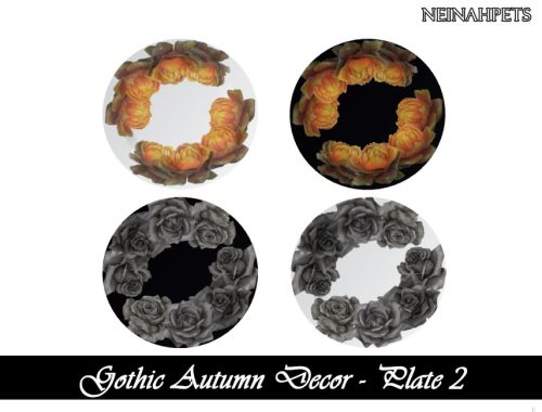 Gothic Autumn Decor {Mesh Required}