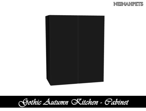 Gothic Autumn Kitchen {Mesh Required}