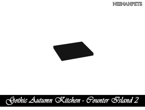 Gothic Autumn Kitchen {Mesh Required}