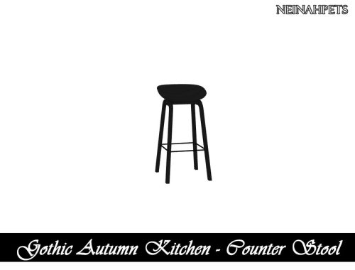 Gothic Autumn Kitchen {Mesh Required}