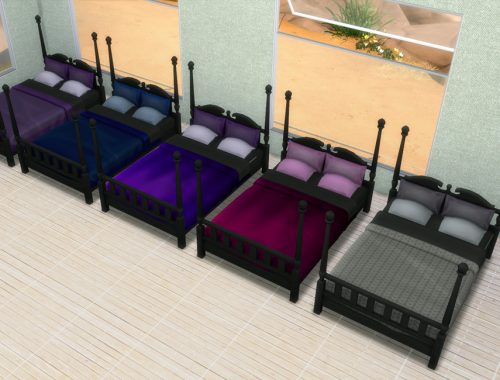 Gothic Crafter Bed-REQUIRES CATS AND DOGS