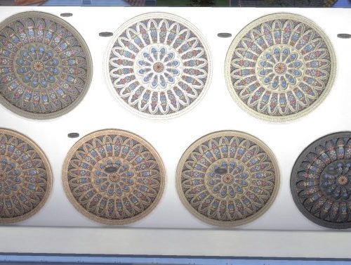 Gothic Rose Window by TheJim07 at Mod The Sims