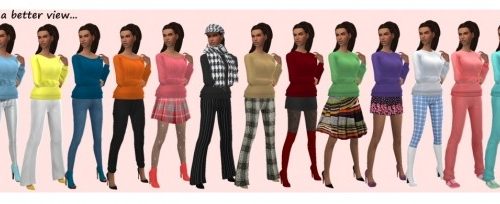 GP02 SWEATER at Sims4Sue