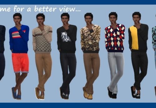 GP02 SWEATSHIRT M at Sims4Sue