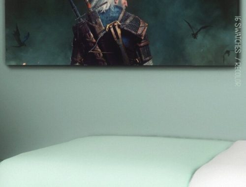 GP03 recolor poster The Witcher 3 at Helga Tisha