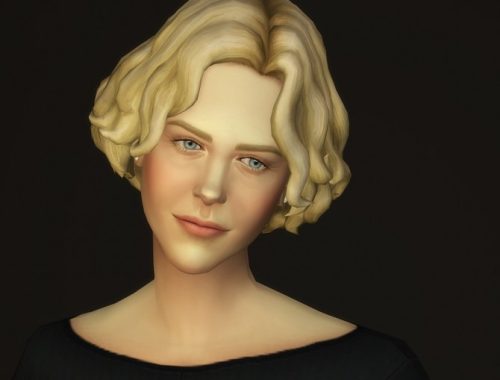 GP07 Curly Mid Hair Edit V2 at Rusty Nail