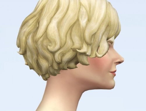 GP07 Curly Mid Hair Edit V2 at Rusty Nail